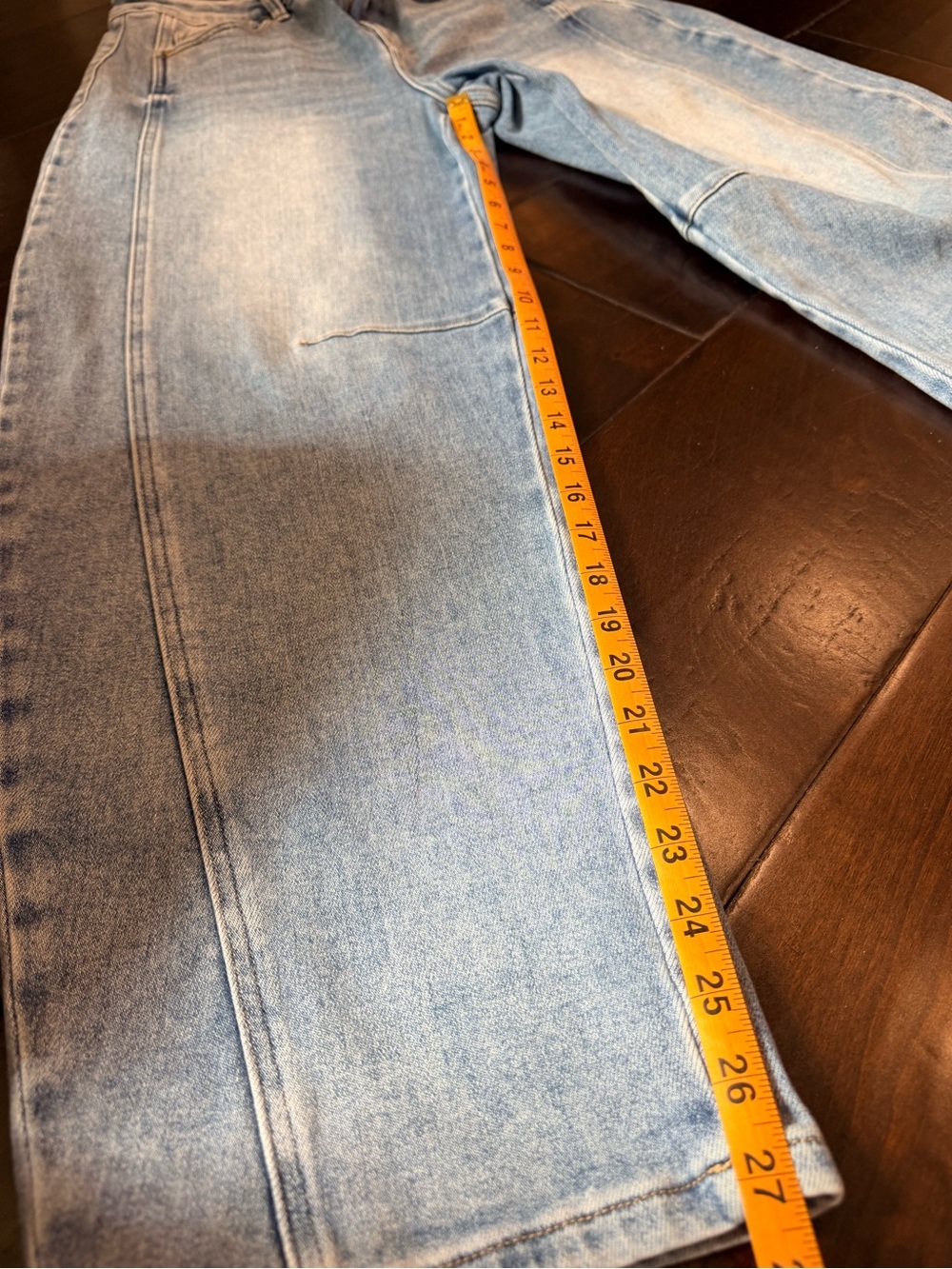 Risen High Rise Boyfriend Barrel Jeans - Women’s Size 7/28 - Picture 7 of 7